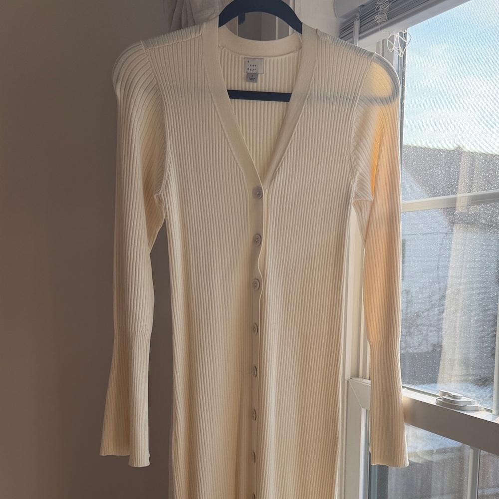 Ribbed Midi Dress